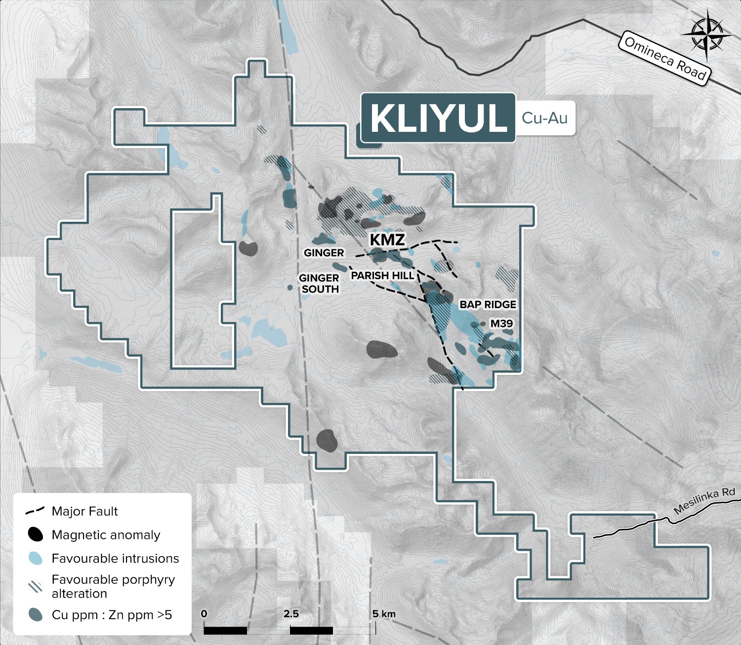 Detailed Kliyul claim map